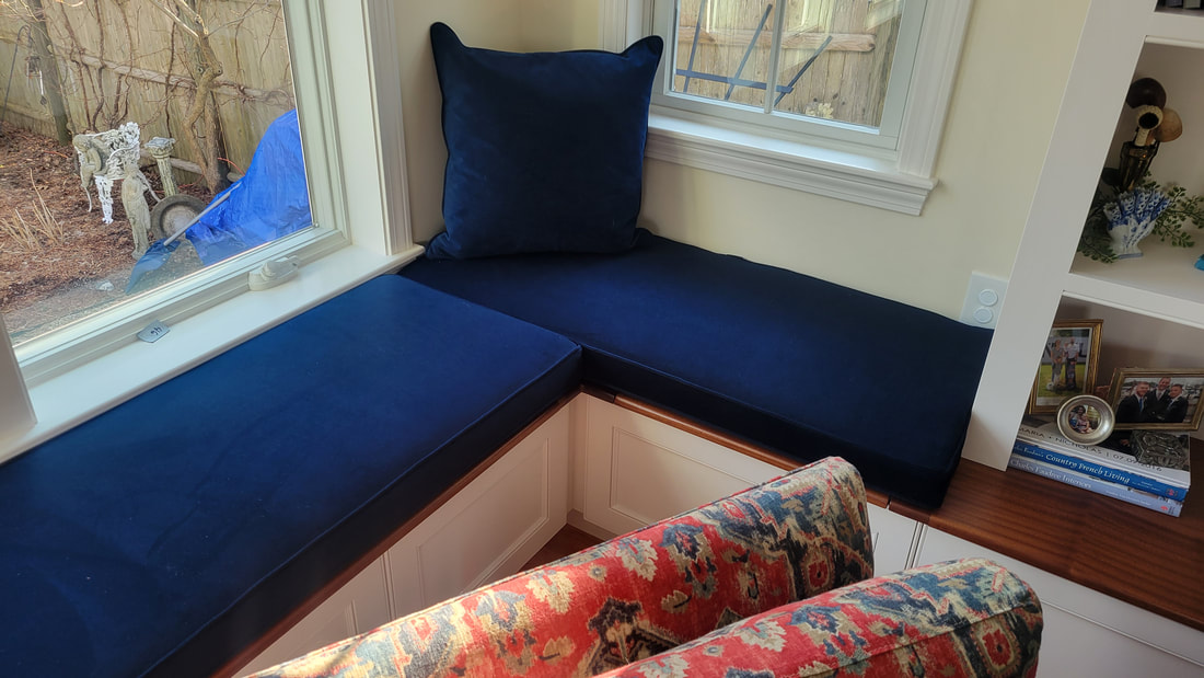 Custom Window Seat Cushions in Salem, MA